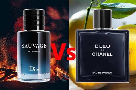 bleu chanel vs dior sauvage|dior sauvage vs chanel.